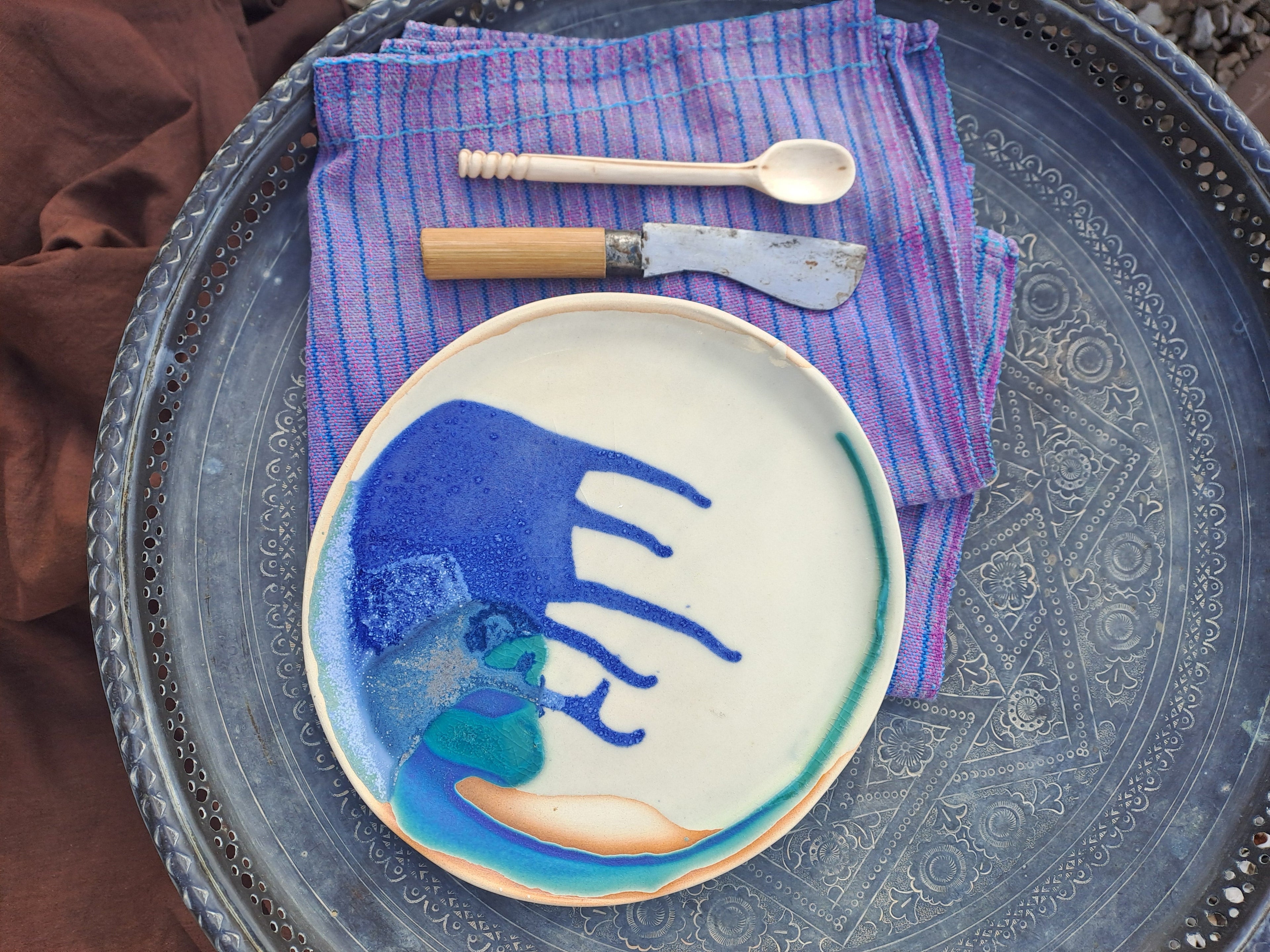 Grande Assiette émaillée